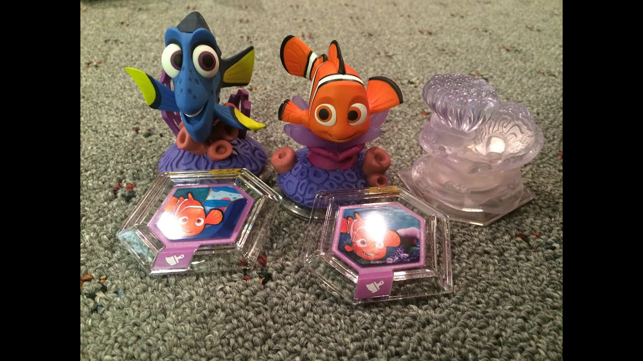 Disney Infinity 3.0 Finding Dory Playset + Dory and Nemo Figures