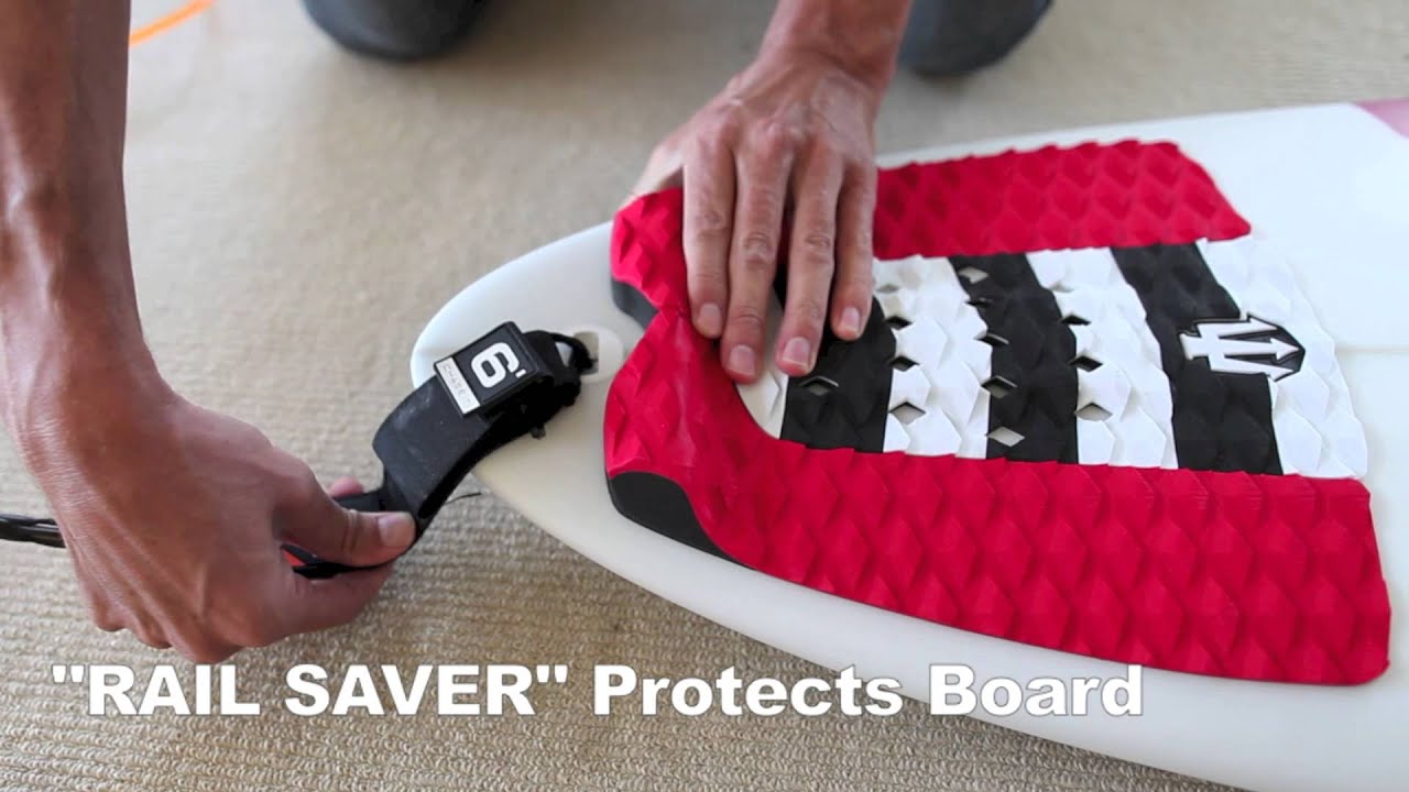 How To Attach A Legrope To Your Surfboard Youtube