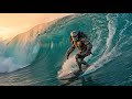 Surfing predator