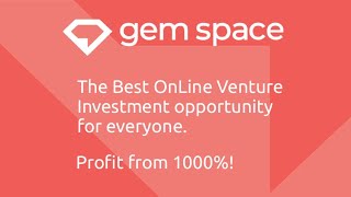 ✨✨✨ Perfect Venture Investment – Gem Space super App + marketplace Gem Market #gemspace #gemmarket screenshot 5