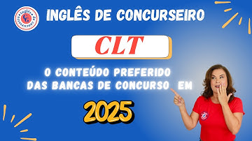 CLT-CONTEÚDO PREFERIDO DAS BANCAS EXAMINADORAS EM 2025