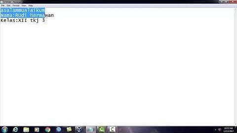 Konfigurasi ip address debian 6 di virtualbox