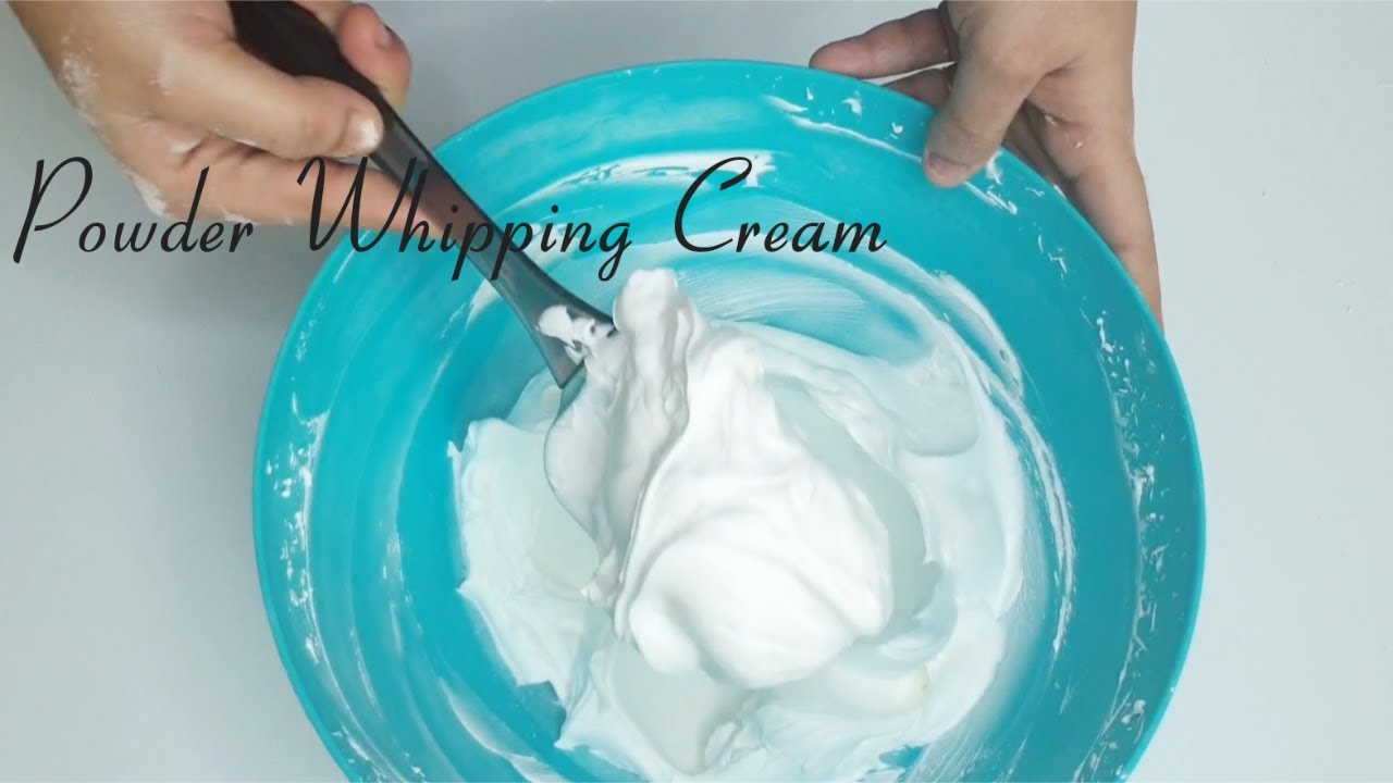 How to use whipping cream powder in tamil perfect whipping cream powder consistency YouTube