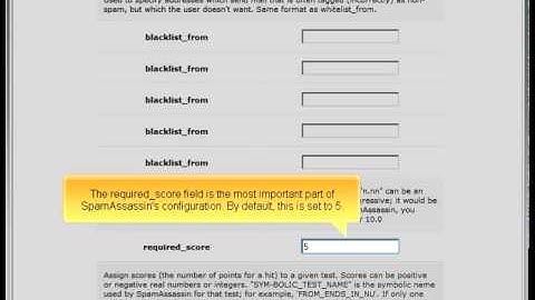 Using SpamAssassin by Host4Go Tutorials