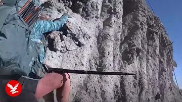 Female hiker rescued after falling and clinging to cliff for more than an hour