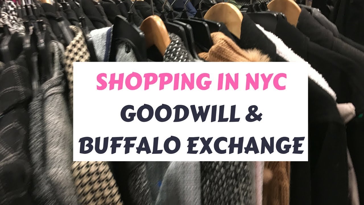 Shopping in NYC: Goodwill Chelsea and Buffalo Exchange