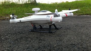 Quanum Nova / CX-20 mod with 450 Heli Skids, Flying in ACRO Mode  (29th Jun 2014)