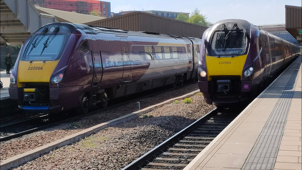 Trains at Leicester - 21/04/2022