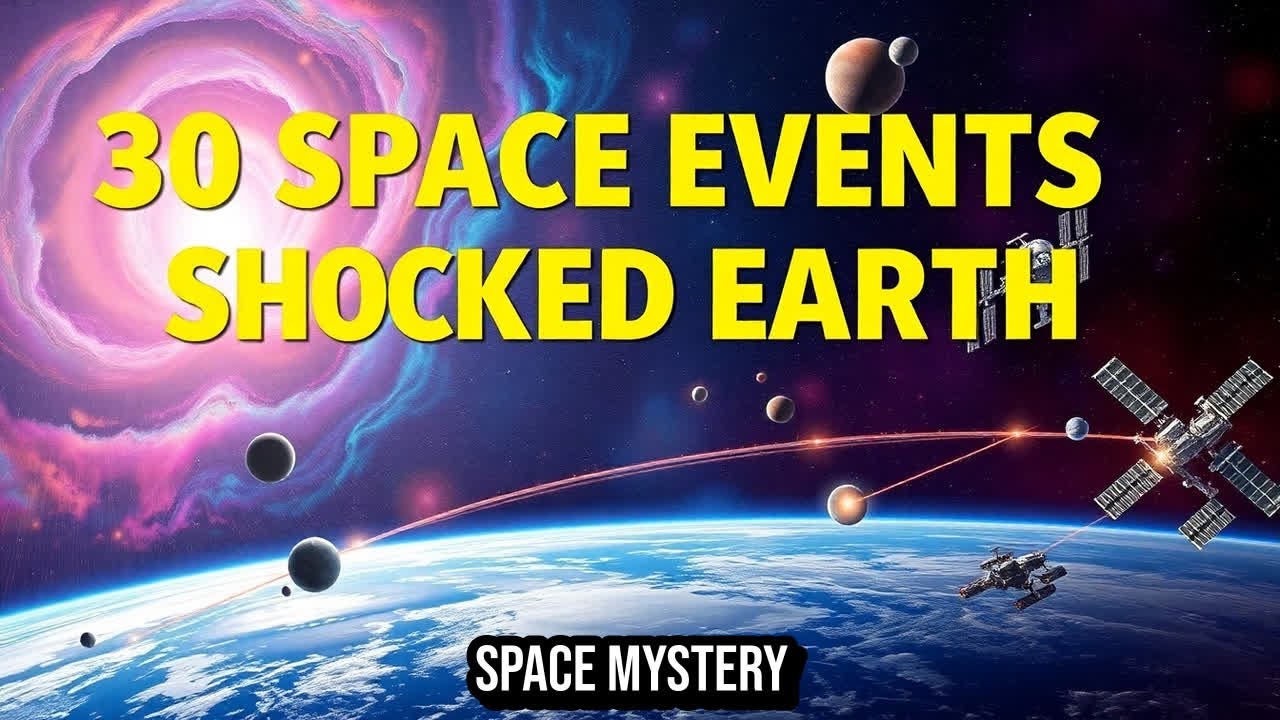 30 Space Events That Changed History Forever | Key Moments That Shaped Our Universe