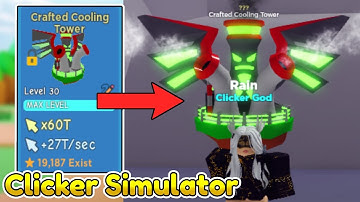 I Crafted the New Pet in ⚡ Clicker Simulator⚡ [UPD6]