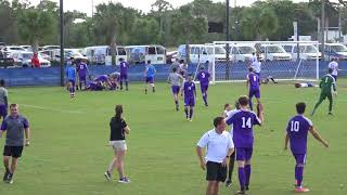 Msoc Seba Andreens Game Winner Vs. Lander Nov. 17, 2017