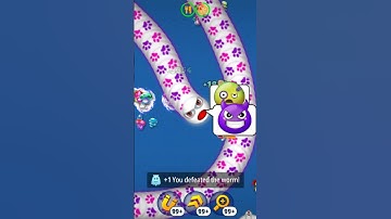 🐍🤩worms zone io #Worms slither game #snake game #saamp game😱 #shorts #short #viral #trending #funny