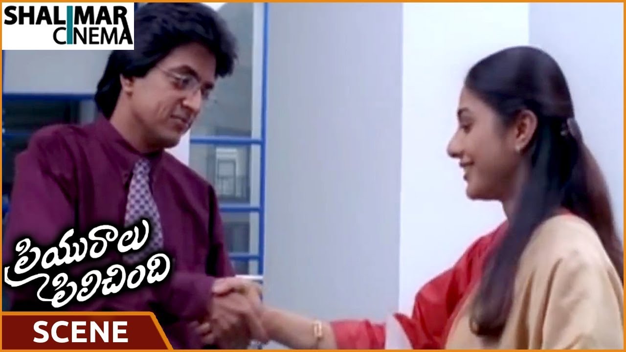 Priyuralu Pilichindi Movie || Raghuvaran Gives Junior Programer Job To Tabu || Ajith, Mammootty