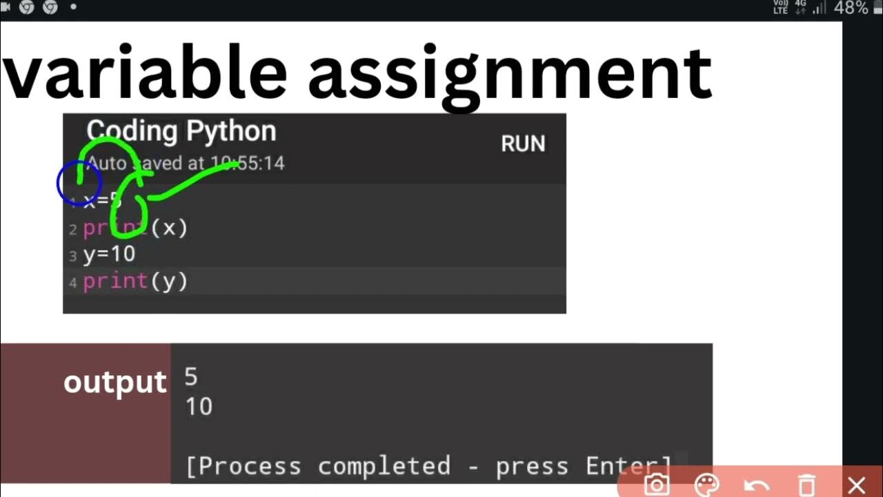 sequence of instruction python|part-3 - YouTube