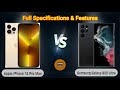 Apple iPhone 13 Pro Max vs Samsung Galaxy S22 Ultra | Compare CellTech |
