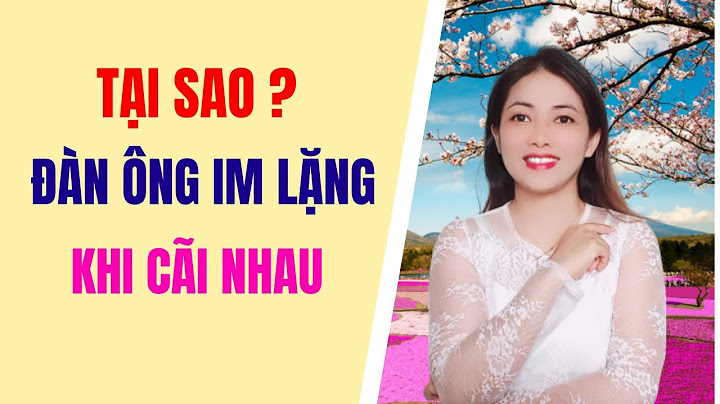 Khi cãi nhau mà đàn ông không xin lỗi năm 2024