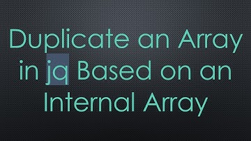 Duplicate an Array in jq Based on an Internal Array