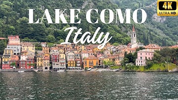 Lake Como - Most Beautiful Villages in Italy (4K)