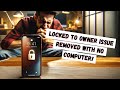 Iphone locked to owner screen issue removed without computer