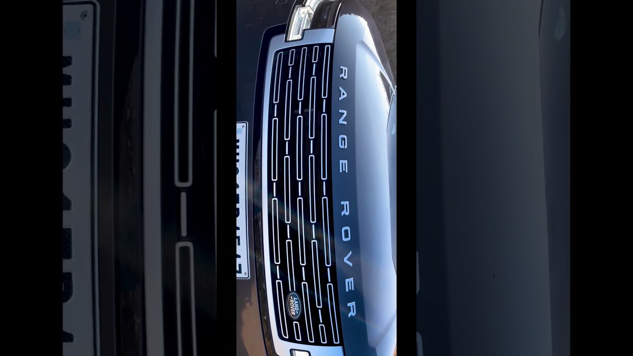 A short drive in the #RangeRover before the day begins.  #landrover #carindia #luxurysuv #outdoors