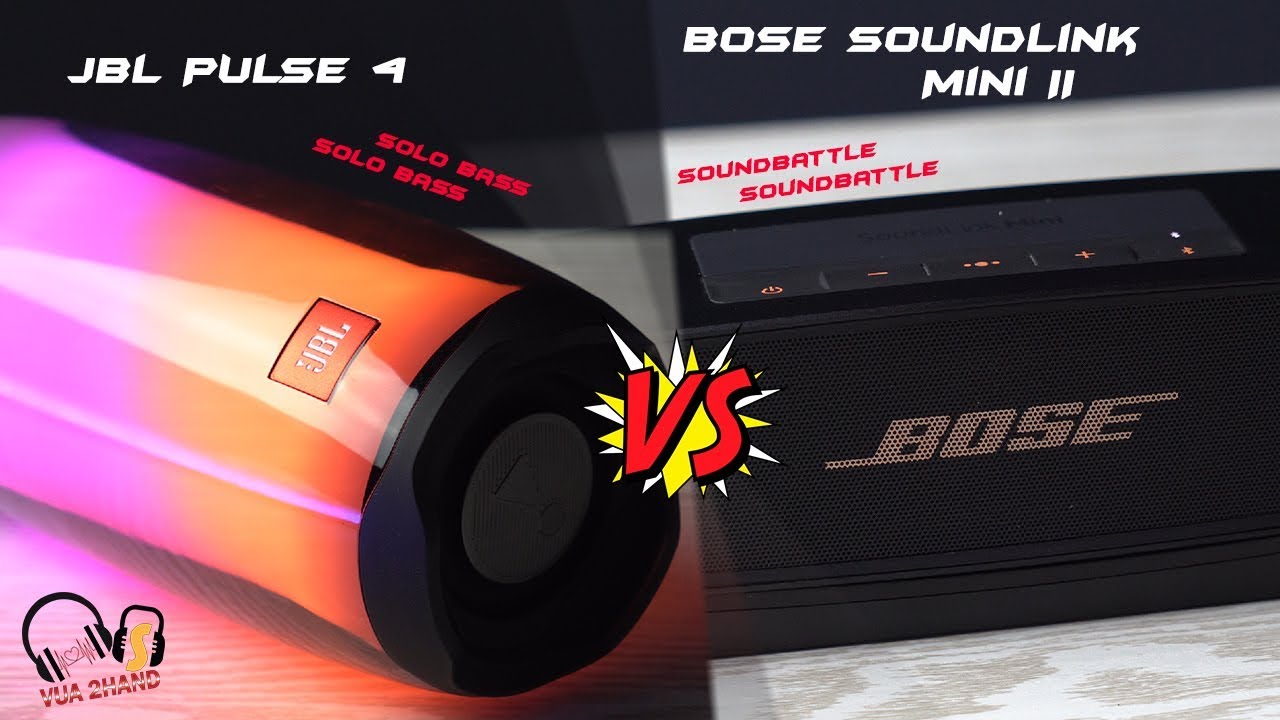 Bose Soundlink Mini II & JBL Pulse 4 l Soundbattle l Who win ? - YouTube