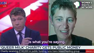 "Queer Milk" charity gets public money to promote "chestfeeding"