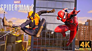 Peter and Miles VS Sandman with the Best There Is Suit | Marvel's Spider-Man 2 (4K 60FPS HDR)
