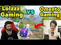 Lolzzz gaming vs omento gaming full intense 4v4 fight  godl lolzzz bgmi highlights