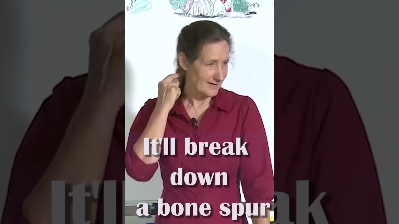 Lumps, bumps, adhesions, bone spur - Castor oil penetrates, it breaks up! Barbara Oneill #castoroil