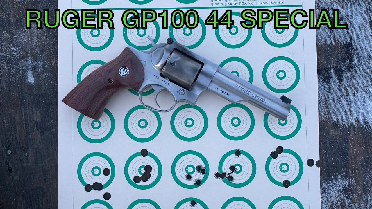 On The Range - Ruger GP100 44 Special