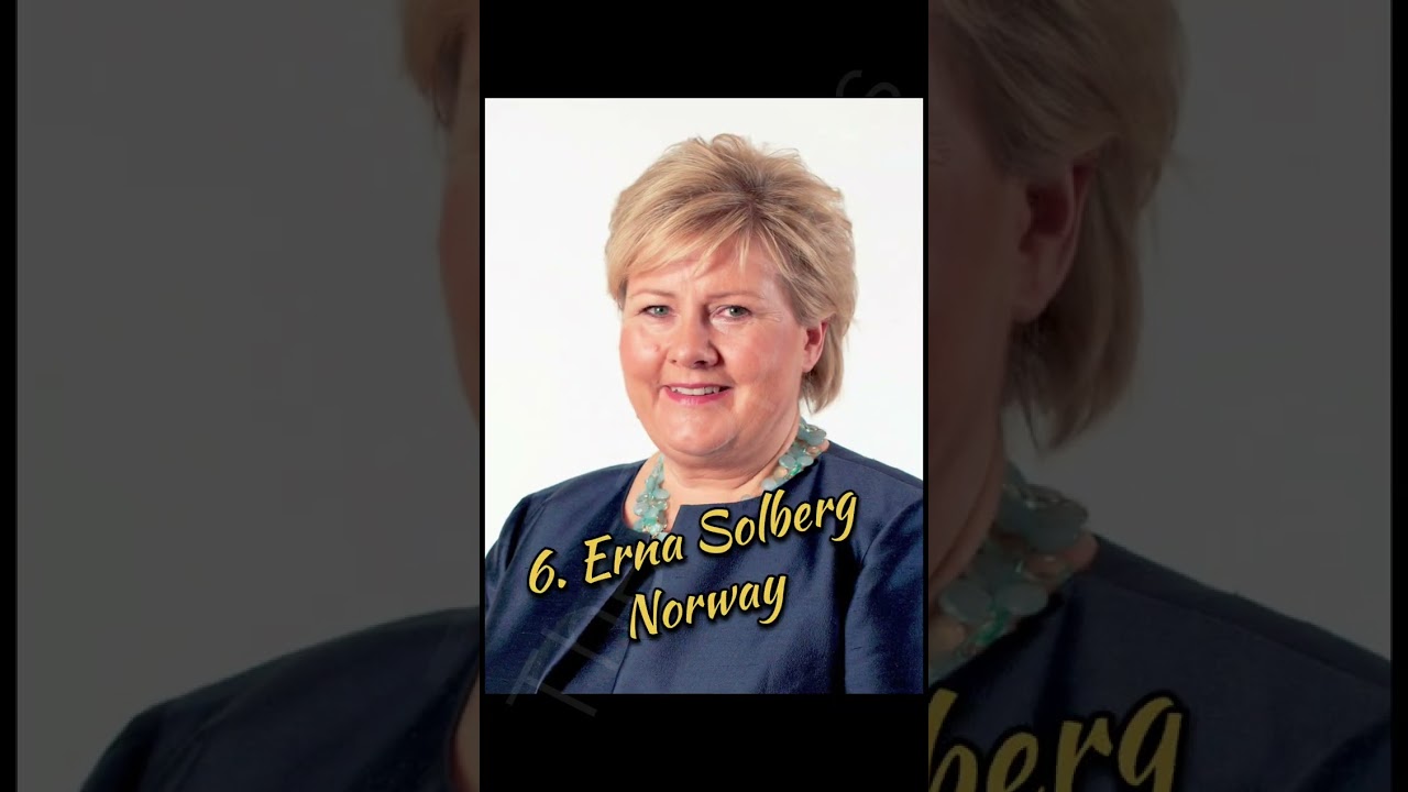 Top 10 Female Prime Minister In The World || The Top Tens || 