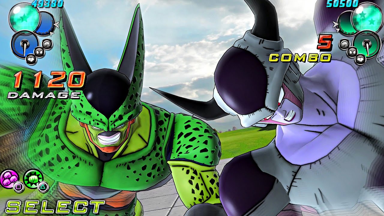 Dragon Ball Z Ultimate Tenkaichi - (Second Form) CELL vs FRIEZA (Second Form) [Requested] #dbz