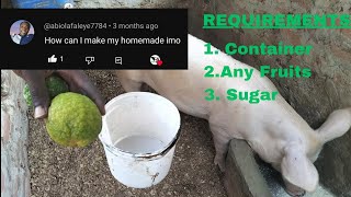 HOW TO MAKE HOMEMADE I.M.O (Indigenous Microorganisms)
