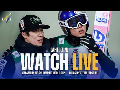 LIVE | Lahti (FIN) - M - Super Team LH - Viessmann FIS Ski Jumping World Cup