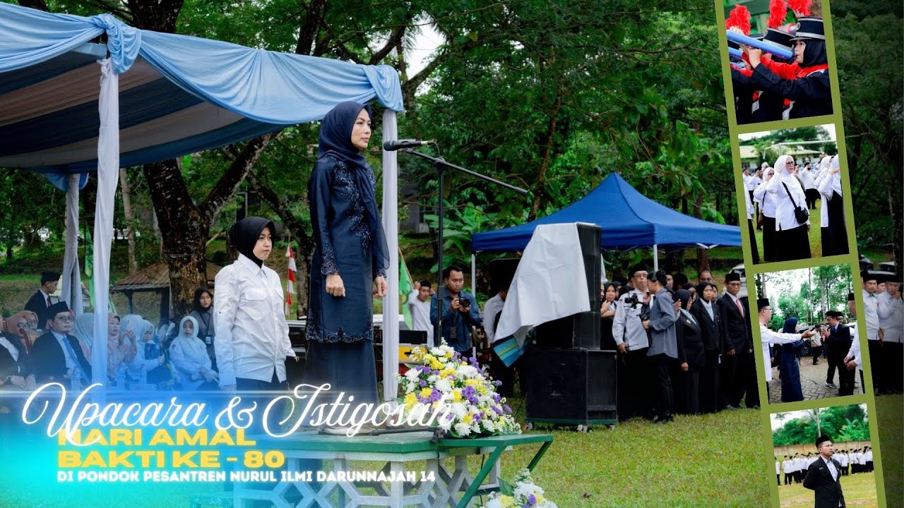 Upacara dan Istigosah Hari Amal Bakti di Pesantren Nurul Ilmi Darunnajah 14