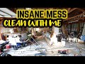 Extreme Clean, Build, Declutter With Me | Massive Mess - Shocking Results
