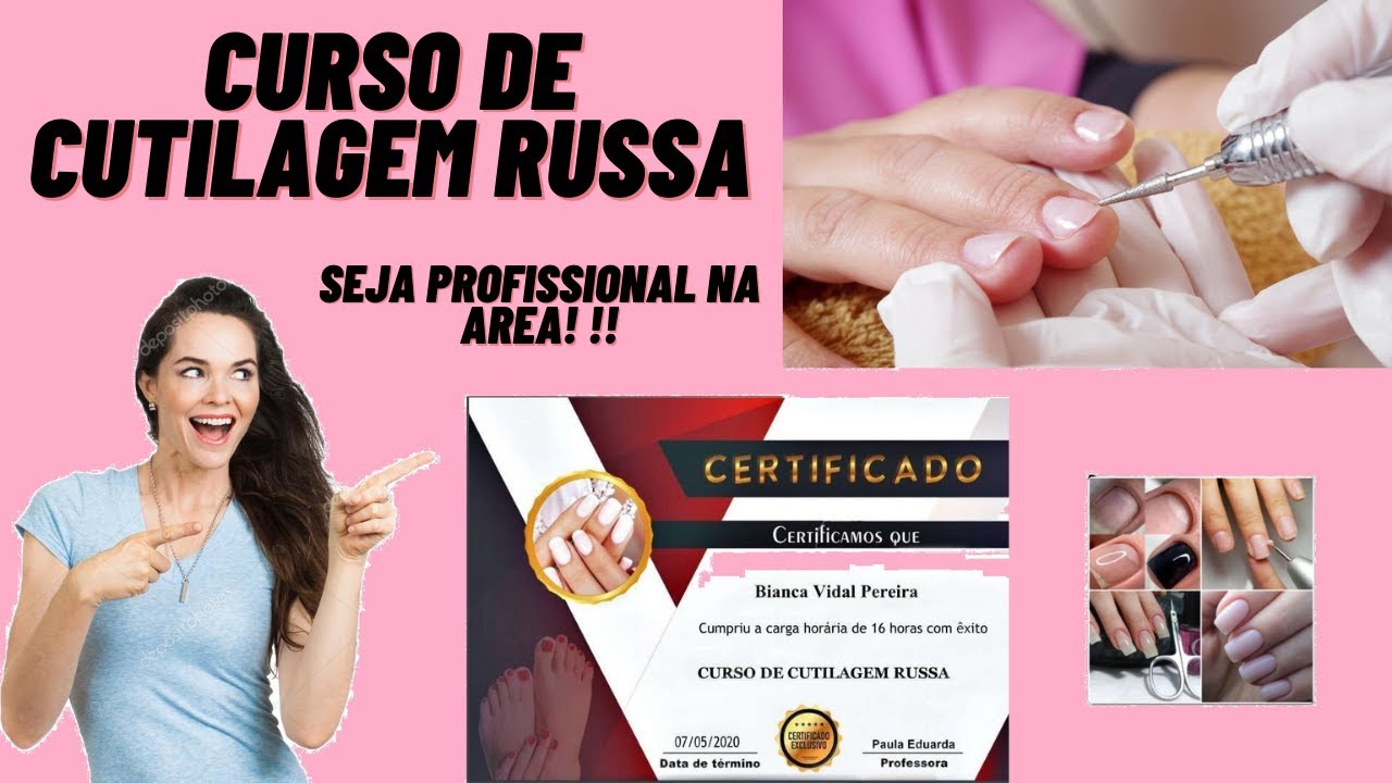 Curso de Cutilagem Russa Curso de Cutilagem Russa FUNCIONA Como fazer o curso de Cutilagem Russa