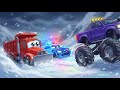 Red Dump Truck's AMAZING Rescue 🚧 | Tractor Cartoon Animation
