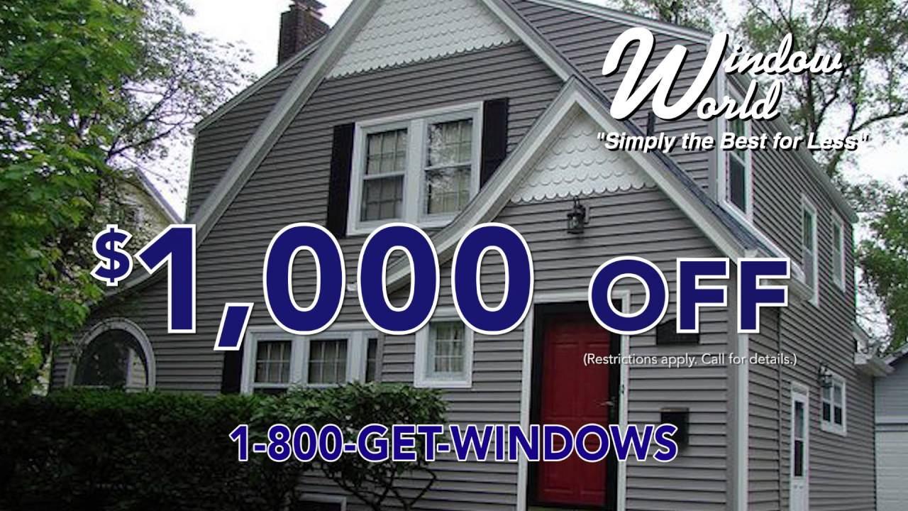 1000 Off New Siding This Month Only Window World Minnesota YouTube