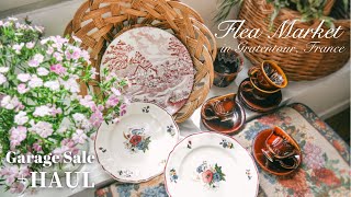 Vintage & Antique Flea Market in France || BIG Garage sale! ||   HAUL