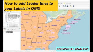 How to Add Leader Lines to Labels in QGIS