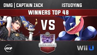 UGC Smash 4 WINNERS TOP 48 - DMG | Captain Zack (Bayonetta) vs iStudying (Greninja)