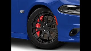 Dodge charger Widebody on Rose Gold Daytona Wheels Rim