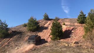 HILL CLIMB Jeep Cherokee 4.0 and Mitsubishi Pajero III 2.5TDI