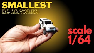 Unboxing WORLD'S SMALLEST Crawler RC Car 1/64 Scale
