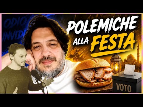 Panini con la Porchetta ad una Festa Islamica mentre cambia la LEGGE ELETTRALE