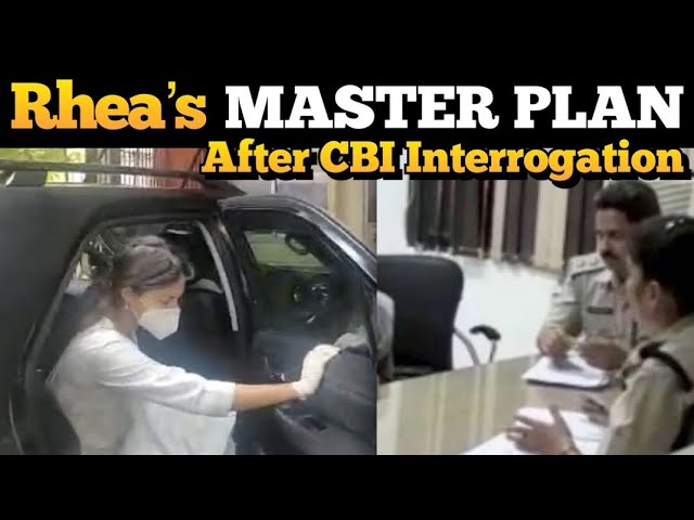 BREAKING: Rhea’s MASTER PLAN After CBI INTERROGATION Today | Sushant Singh Rajput Case