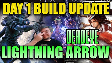 Day 1 Lightning Arrow Deadeye Update - Build is INCREDIBLY STRONG! [ Path of Exile 2 ]
