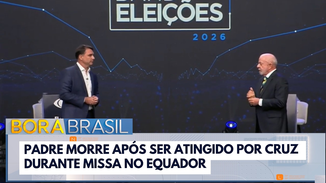 Debate na Band é marcado por trocas de acusações entre Lula e Bolsonaro