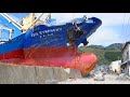 15+ BIG SHIPS CRASHING INTO SHORE | Ships Being Beached for Scrap Compilation !